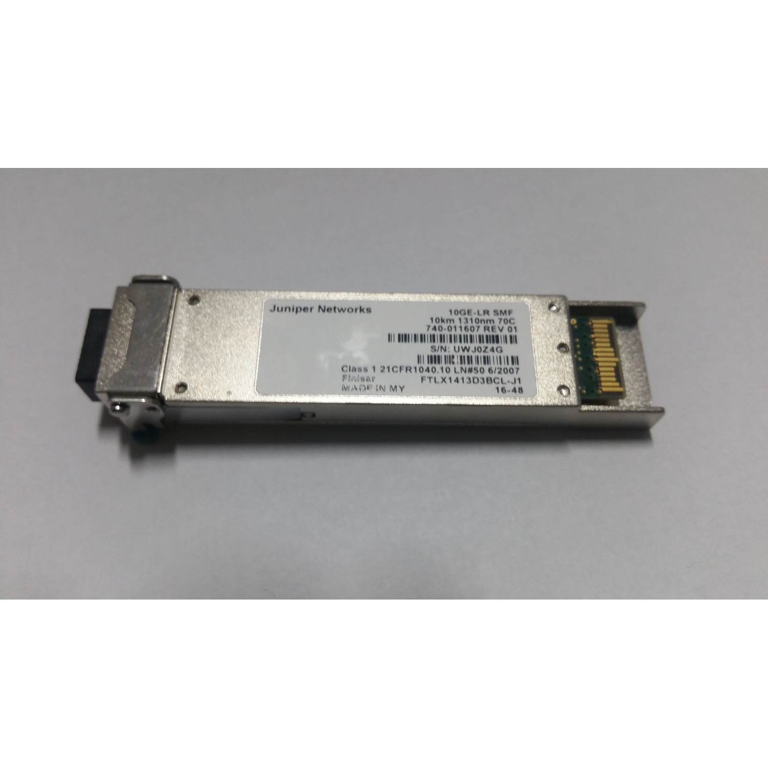 Gbic Juniper Network 10GE-LR SMF 10km 1310nm 70C 740-011607